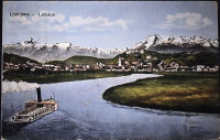 Prodam razglednico Ljubljana- poslana