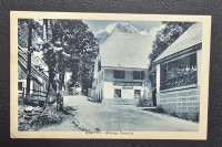Prodam razglednico Log pod Mangartom-1938