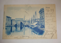 Prodam razglednico Piran 1899