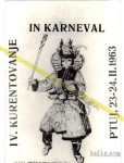 PTUJ - KURENTOVANJE - KARNEVAL, 24.2.1963
