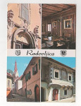 RADOVLJICA - Staro mestno jedro na štirih slikicah