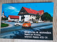 Razglednica Gostilna Marinšek Naklo nepotovana