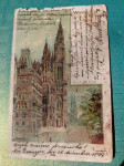 Razglednica iz leta 1899, poslana v Medvode