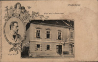 Rojstna hiša Hugo Wolf, Slovenj Gradec, 1900s, Windischgraz, Hugo Wolf