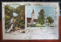 RUŠE - CERKEV, SLAP - MARIA RAST, 1900