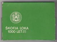 Škofja Loka 1000 let 973 - 1973  18 razglednic