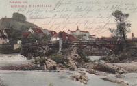 ŠKOFJA LOKA 1905 - Kopališče v Puštalu