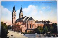 Stara razglednica Maribor 1916/1917, Frančiškanska cerkev
