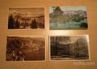 Stare razglednice Bled, Bohinj, Kraljevina, poslane