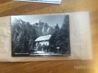 Starinska razglednica Aljažev dom v Vratih, naprodaj