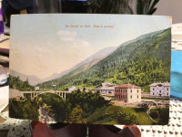 Sv.Lucija ob soči-Most na soči-most k postaji1916 odlično ohranjena