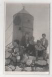 TRIGLAV - Planinci pri Aljaževem stolpu, fotorazglednica