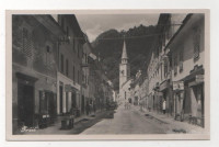 TRŽIČ 1935 - Glavni trg, star avtomobil