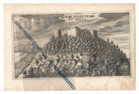 VALVAZOR - GRAD STARI KOLOVEC, GERLACHSTEIN - TOPOGRAFIJA, 1679