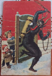 VOŠČILNICI - KRAMPUS, HUDIČ, VRAG + PETER ŽMITEK, Kropa, 1909/1920