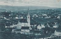 VRHNIKA 1927 - Cerkev z okolico