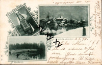 Zimski Črnomelj, 1899, žena iz Bojanc - Bojanci, Kanižarica
