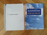 Prodam zbirko nalog za slovenščino, slovnico