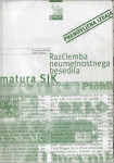Razčlemba neumetnostnega besedila : matura SJK -