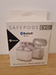 Brezžične bluetooth slušalke Safe Pods Evo, NOVE ZAPAKIRANE, garancija