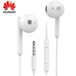Huawei slušalke AM115, 3,5 vtič z gumbom za nastavitev glasnosti, bele