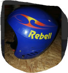 otroška smučarska čelada velikost 52