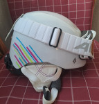 Otroška smučarska čelada z očali