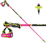 Leki WCR Smučarske palice 110cm, roza