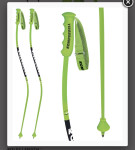 Smučarske palice KOMPERDELL SG/DH karbonske 137,5cm