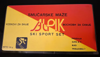 Retro smučarske maže ALPIK