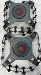2 para Spikes-Spider Sport snežnih verig z adapterji - velikost L