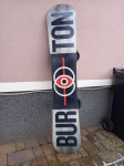 Snowboard, bord BURTON, 160 cm  z vezmi ELAN, freestyle