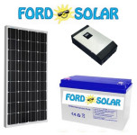AKCIJA: SOLARNI KOMPLETI - paneli, akumulatorji, hibridni regulator