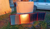 Fleksibilni zložljivi solarni panel 150W z regulatorjem