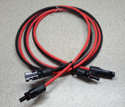 Solarni kabel 4mm² črn in rdeč 2m