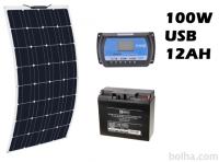 Solarni komplet KAMP 100W * -20%