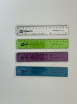 4x Ravnilo 15cm