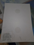 CD etikete okrogle 116 mm fi, 40 kom