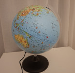 Velik globus z lučko, 30 cm