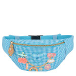 Otroška pasna torbica Fanny Pack Banane Jeune Premier - Vichy Love Blu