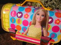 Vintage BARBIE šolska torba,retro,