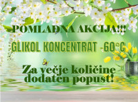 POMLADNA AKCIJA!!! GLIKOL KONCENTRAT - 60°C