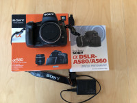 Sony Alpha 580 fotoaparat, Body + Battery Pack