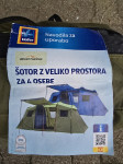 Iglu družinski šotor Adventuridge za 4 osebe