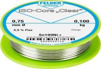 Felder Löttechnik ISO-Core "Clear" Sn100Ni+ spajkalna žica v navitju S