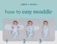 NOVE Bombažne vreče za štručkanje (Swaddling) Aden+Anais
