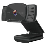 Spletna kamera CONCEPTRONIC USB-A2.0 72° 1080P/30Hz FullHD +micro črna