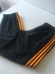 Trenerka Adidas Essential Climalite hlače - velikost M - temno sive -