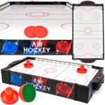 Namizni baterijski zračni hokej 58cm LED