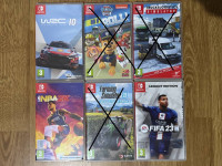 Nintendo switch igre - fizične